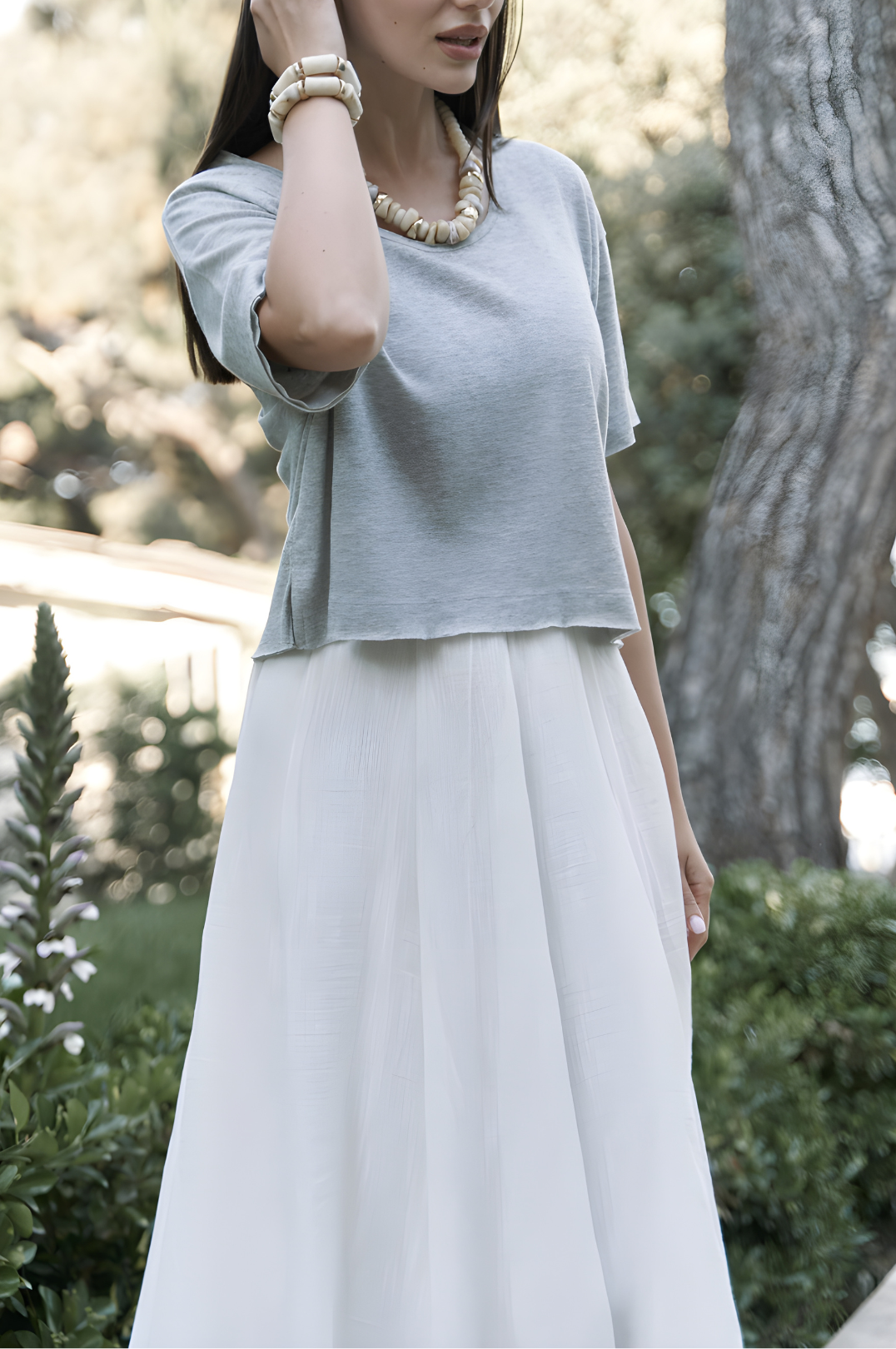 LINA - Relaxed Jersey T-Shirt