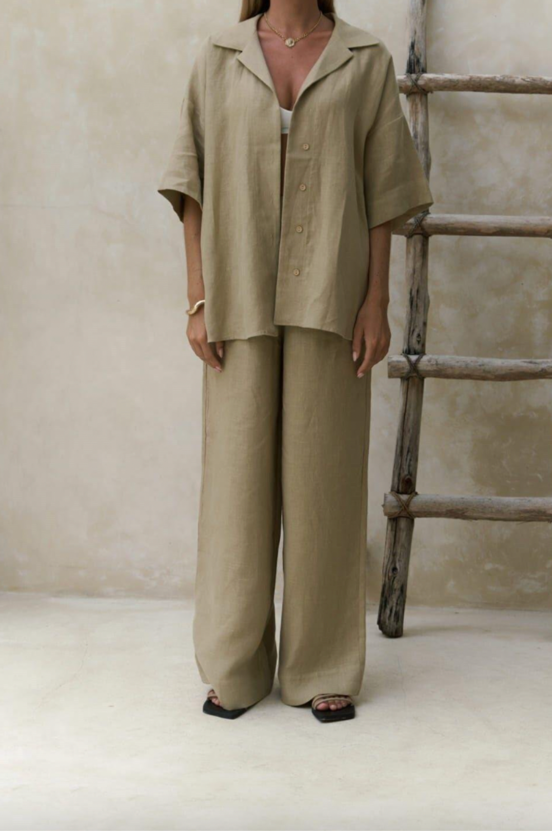 AISHA - Relaxed Linen Set