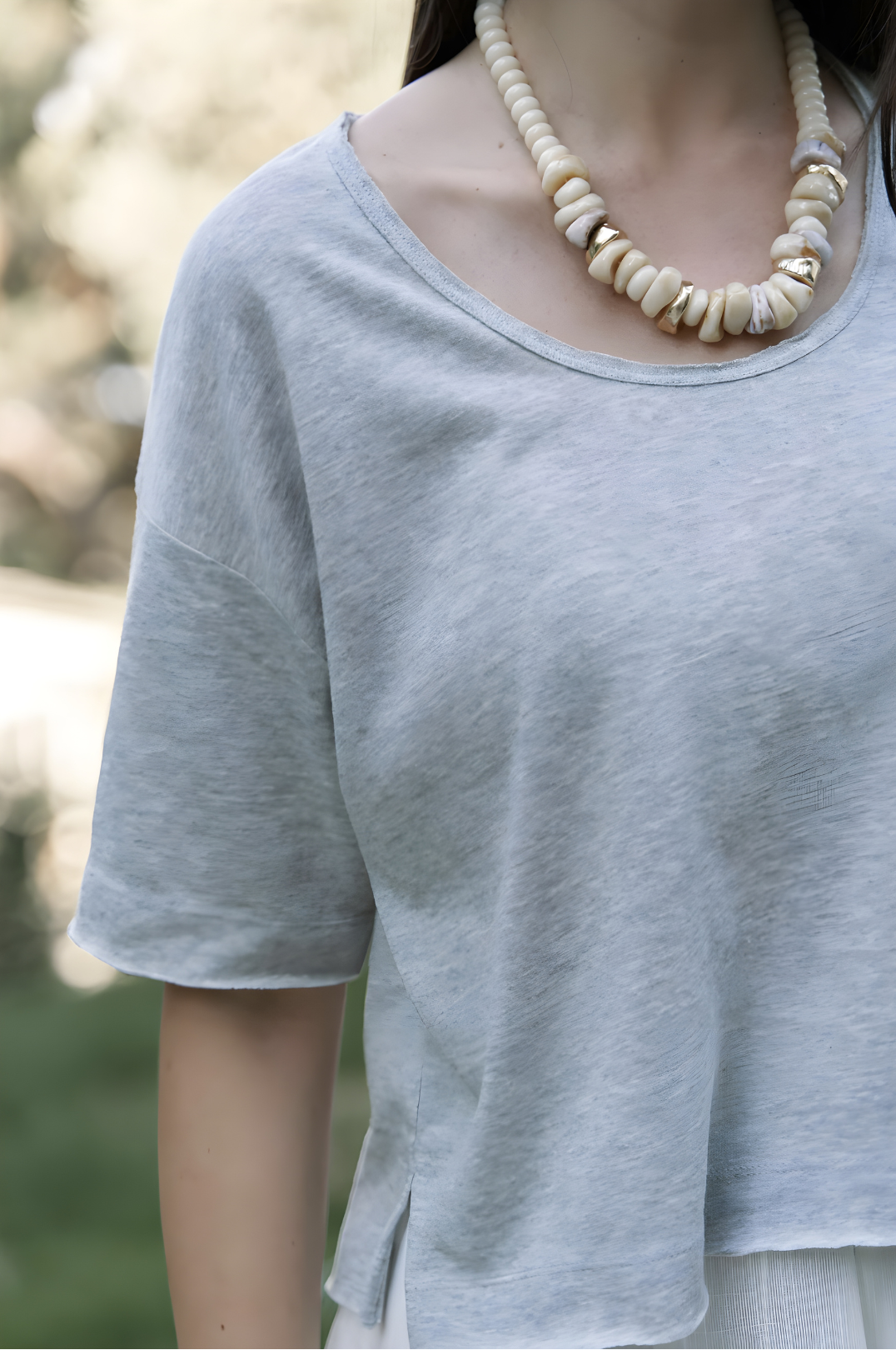 LINA - Relaxed Jersey T-Shirt