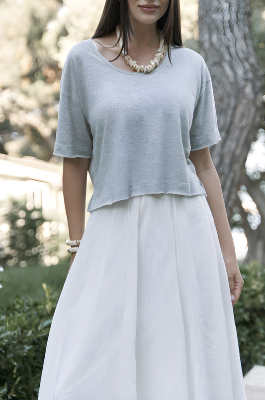 LINA - Relaxed Jersey T-Shirt